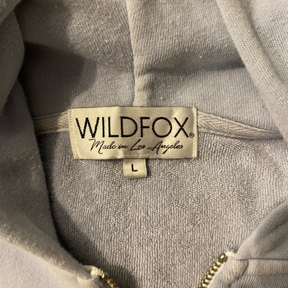 Wildfox Zip up Hoodie - Picture 2 of 2